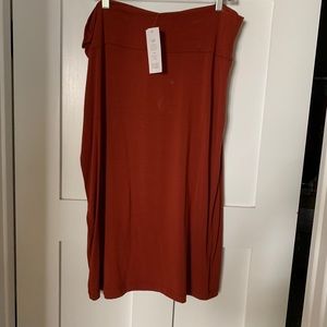 Eileen Fisher Jersey Skirt, Size XL